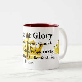 Nuvarande Glory Baptist Church Två-Tonad Mugg