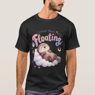 Nuvarande humör flytande t shirt