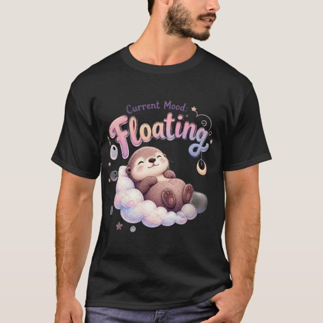 Nuvarande humör flytande t shirt (Framsida)