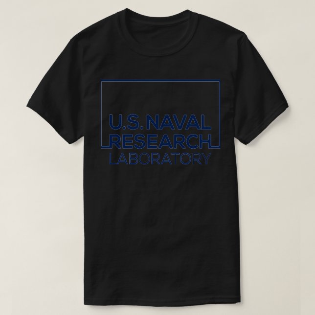 Nuvarande Logotyp för marinforskningslaboratoriet T Shirt (Design framsida)