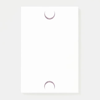 Nuvarande Måne efter-IT-anteckningar Post-it Block