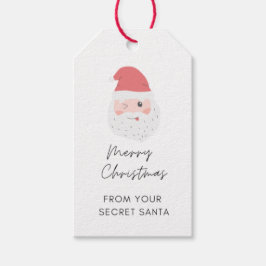 Nuvarande Märkre för Modern Secret Santa Gift Exch Presentetikett