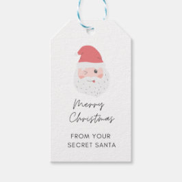 Nuvarande Märkre för Modern Secret Santa Gift Exch Presentetikett