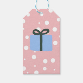 Nuvarande Märkre för visualisering av julklapp Presentetikett