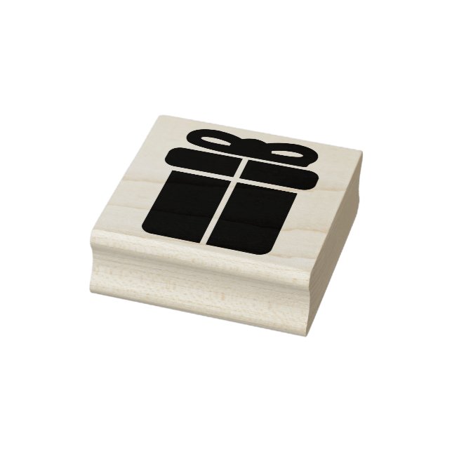 Nuvarande presentlåda silhouette mönster art frimä stämpel (Stämpel)