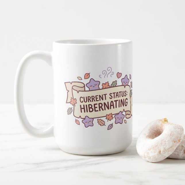 Nuvarande status Vilande Mysig spelare-mugg Kaffemugg (Med munk)