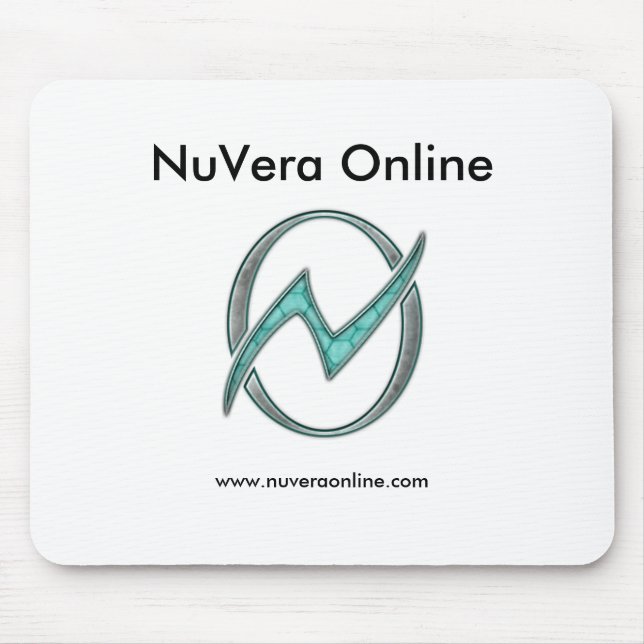 NuVO Mousepad vit Musmatta (Framsidan)