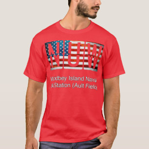 NUW Whidbey Island Naval Luft Station Ault Fält  T Shirt