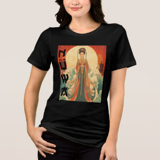 Nuwa Chinese Goddess Traditional Mythology Art T Shirt
