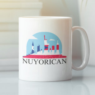 Nuyorikanskt Pride New York Puerto Rico Heritage Kaffemugg
