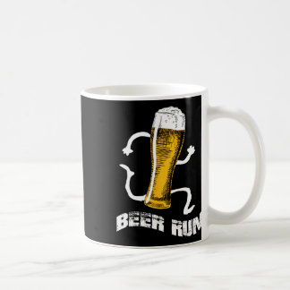 Nv004 Roligt Ör För manar kvinnor i Beer A Springa Kaffemugg
