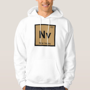 Nv - Noe Valley San Francisco Kemisymbol Hoodie