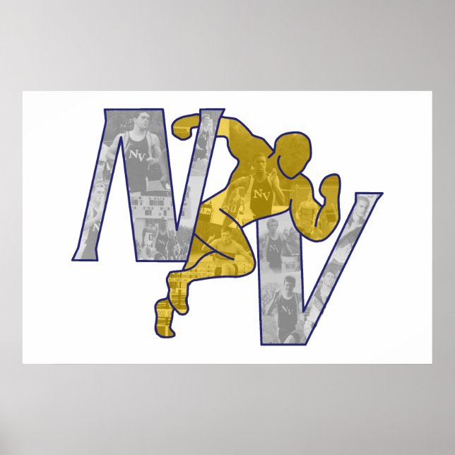 NV Track Collage Poster (Framsidan)