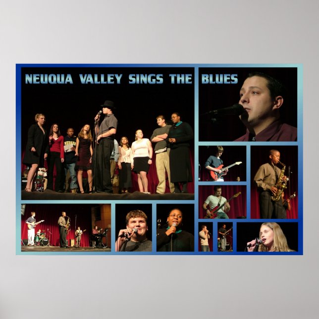 NVHS Blues Poster (Framsidan)