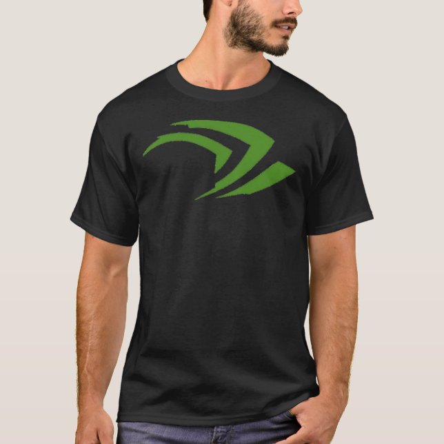 Nvidia Logo Essential T-Shirt (Framsida)