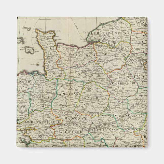 NW Frankrike Magnet (Framsidan)