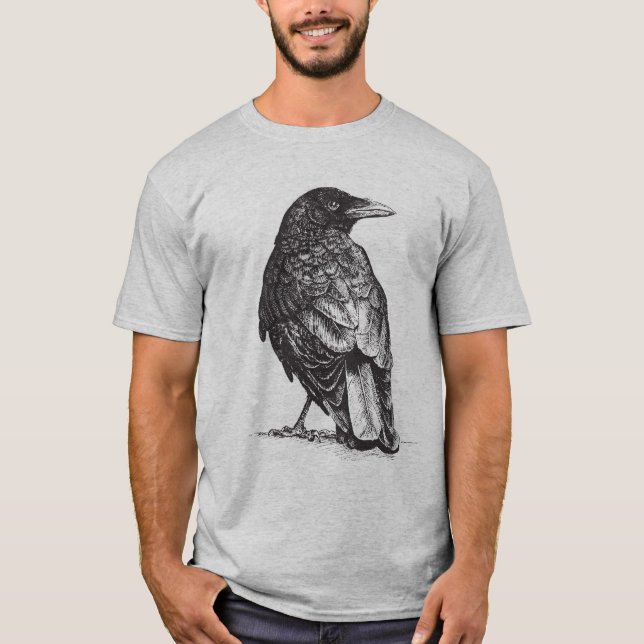 Nw-kråka T Shirt (Framsida)