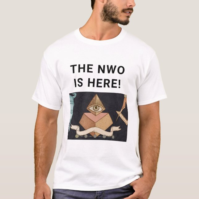 NWO är här! T Shirt (Framsida)