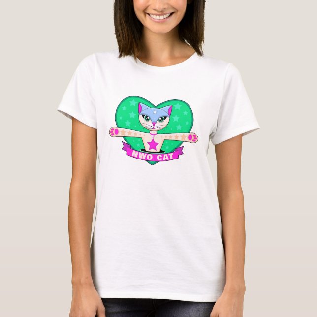 NWO Cat (light) T-Shirt (Framsida)