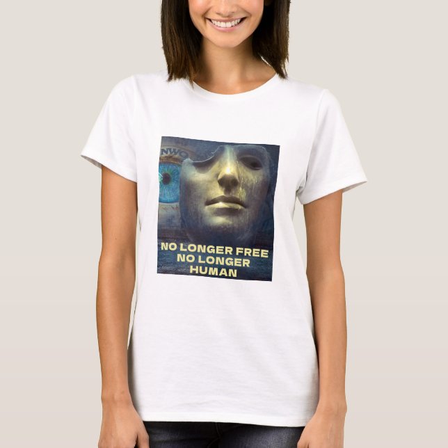 NWO-mask (ljus) T-Shirt (Framsida)
