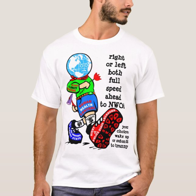 NWO-stövlar (lätta) T-Shirt (Framsida)