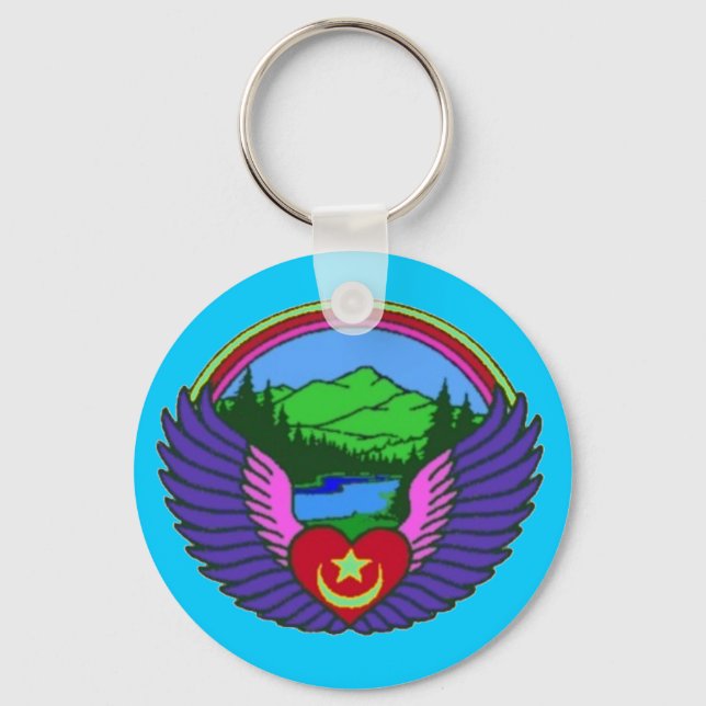 NWSC-logotyp utan ord Nyckelring (Framsida)