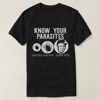 NY 2025 Trump Meme Shirt | Känn till dina parasite T Shirt