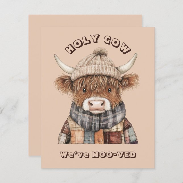 Ny adress för budgeterad Roligt för höglandskökor (Fram/baksida)