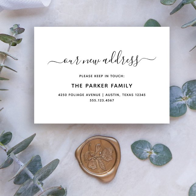 Ny adress infogning | Enkel skript Tilläggskort (Skapare uppladdad)