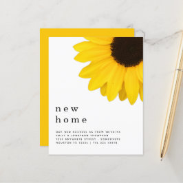 Ny adress information om Gult av solrosaktiviteter