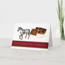 Ny adress vi har flyttat för julkort helgkort