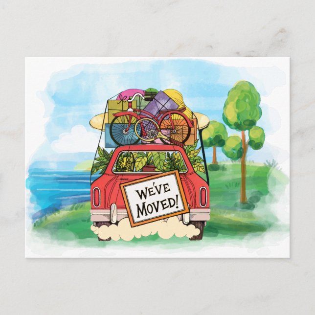 Ny adress vykort (Framsida)