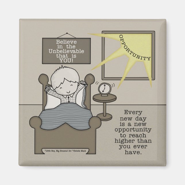 Ny affärsmöjlighet magnet (Framsidan)