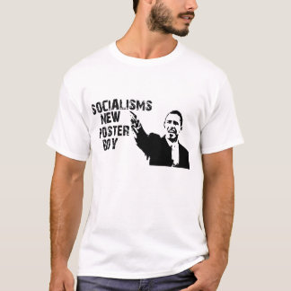 NY AFFISCHPOJKE FÖR SOCIALISMS TEE SHIRT