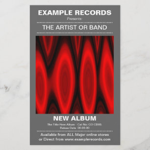 Ny albumlansering - Grått Flygblad