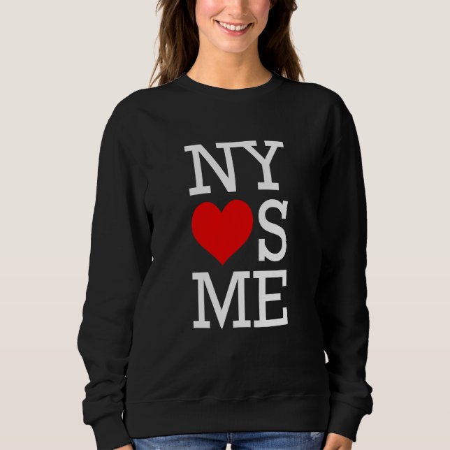 NY älskar mig Jag älskar New York T Shirt (Framsida)