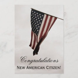 Ny amerikanmedborgare för grattis! - Firande Inbjudningar