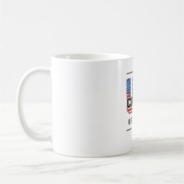 Ny amerikansk medborgare Gift stolt American Citiz Kaffemugg