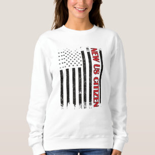 Ny amerikansk medborgare, USA, stolt nytt amerikan T Shirt