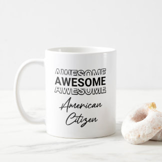 Ny amerikansk medborgarskapsinstruktion Invandrare Kaffemugg