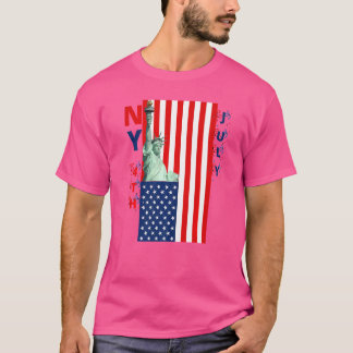 Ny amerikansk Patriot Oberoende Dag 4 juli T Shirt