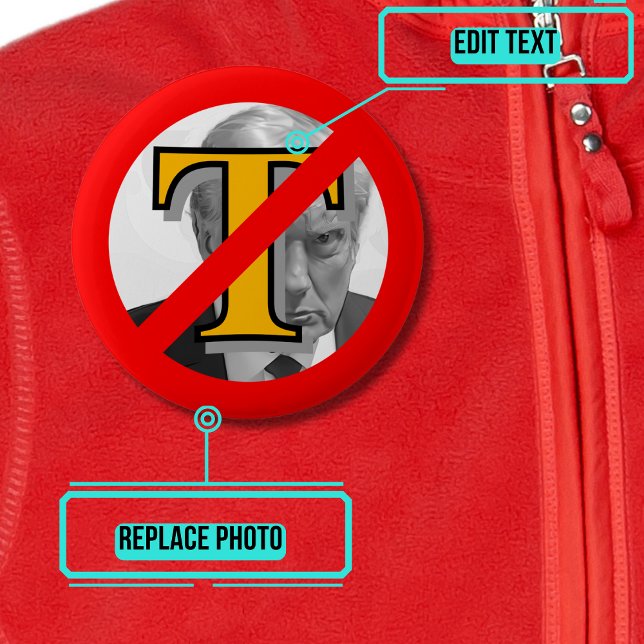 Ny antitrumpsymbol knapp (Please enjoy all designs in our collection celebrating pride in the Democratic party.)