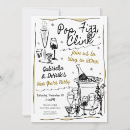 Ny Årets gruppinbjudan Inbjudningar