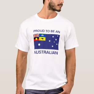 Ny australiensisk flaggaT-tröja T-shirt