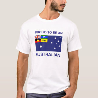 Ny australiensisk flaggaT-tröja Tröja