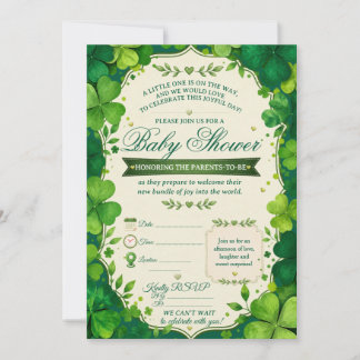 Ny Baby Shower-inbjudan | Barnkalas Inbjudningar
