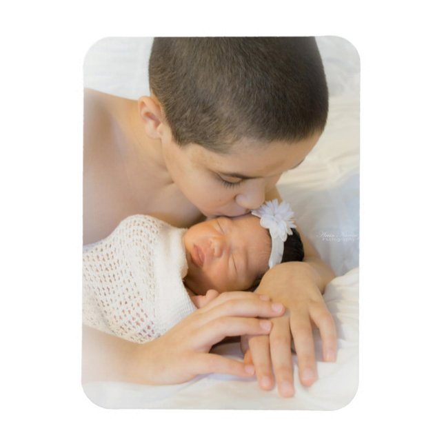 Ny babybild  magnet (Vertikal)