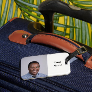 NY! Bagagetagg - enkelsidig plats med kort Bagagebricka