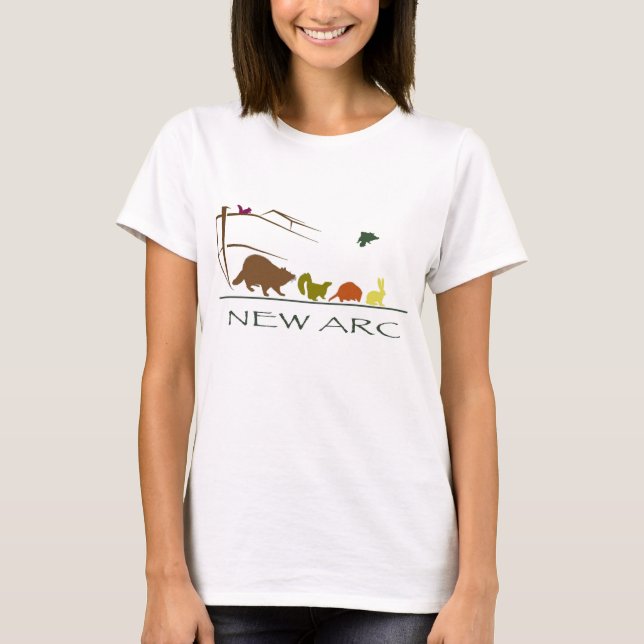 NY BÅGlogotyp Tee Shirt (Framsida)