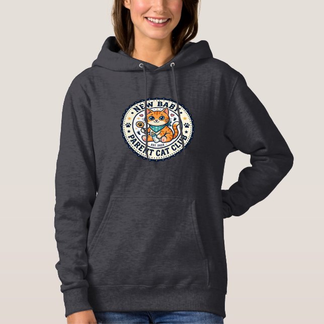 Ny Bebis Förälder Katt Katt Mamma Presentidé - Ny  T Shirt (Framsida)